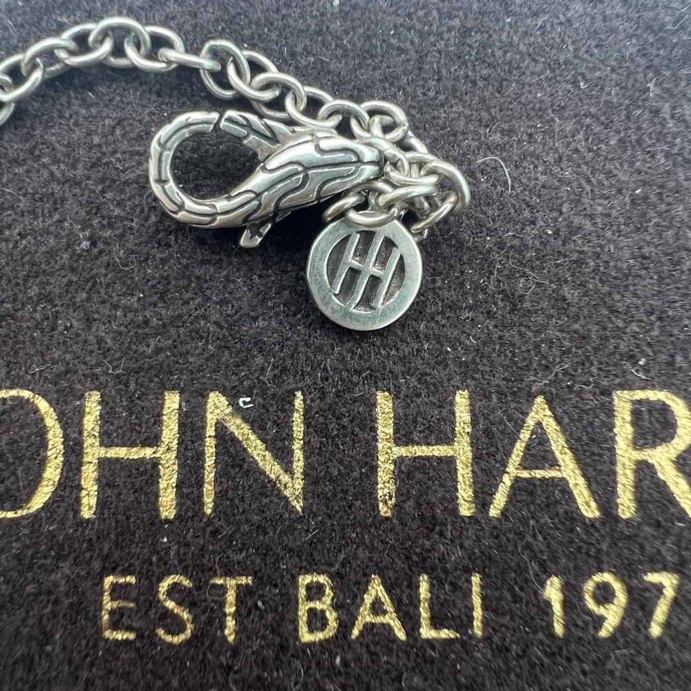 🔴Authentic John HARDY VINTAGE Sterling Silver station Ball Long Necklace🔴 - Picture 5 of 8